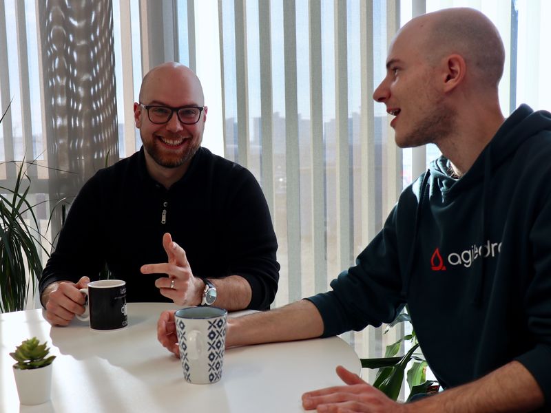 Iztok & Tim in Ljubljana office