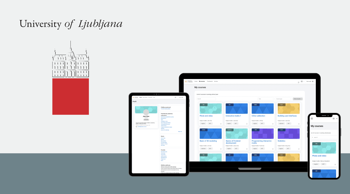 Case study: Customized Moodle Solution for the University of Ljubljana image